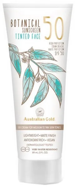 Australian Gold - Botanical Tinted Face SPF 50 Medium To Tan - 89 ml